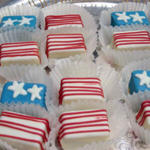 July 4th Petit Fours
