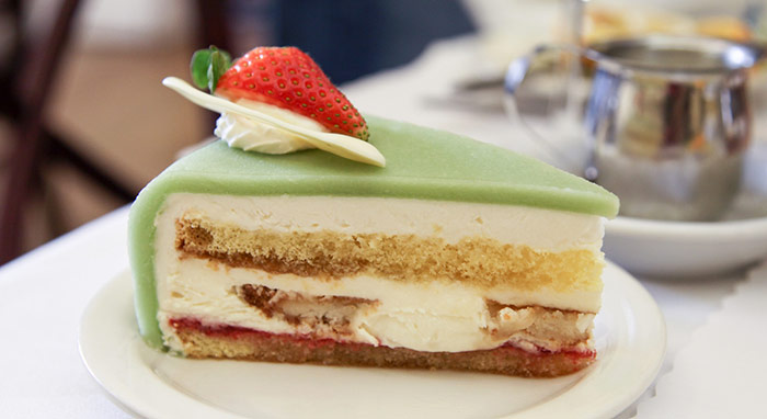 Princess Cake - marzipan layer cake