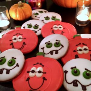 Pumpkin & Ghost Halloween Cookies