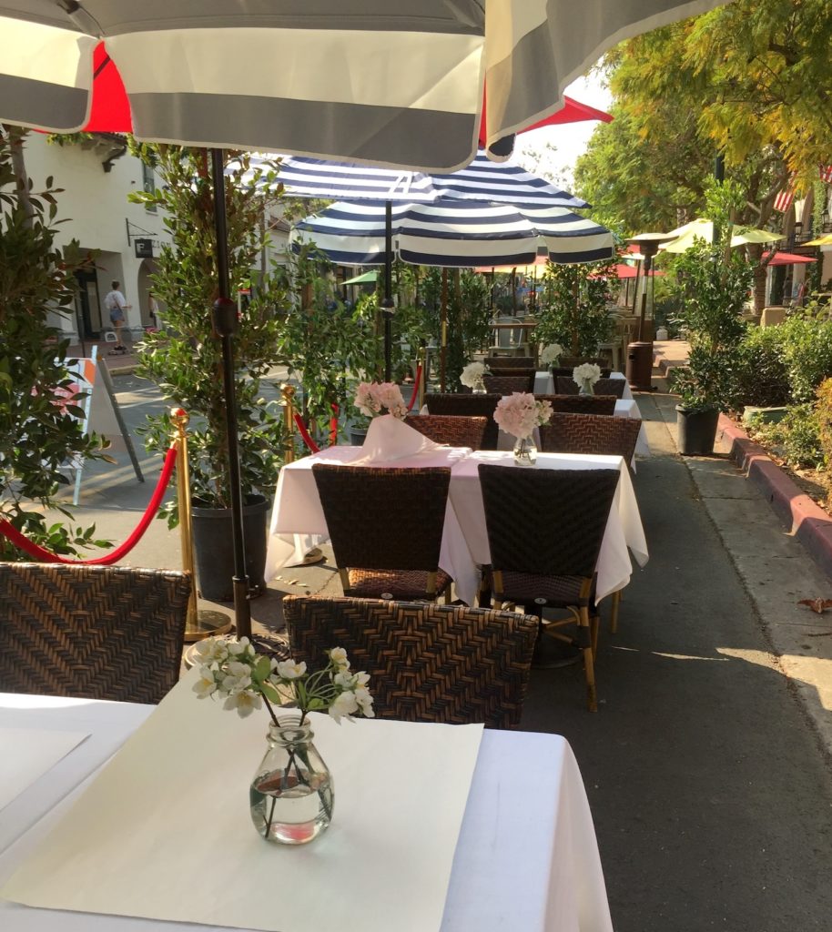 Outdoor Dining in Santa Barbara Andersen’s Danish Bakery & Restaurant