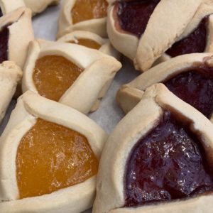 Hamantaschen Cookies in Assorted Flavors
