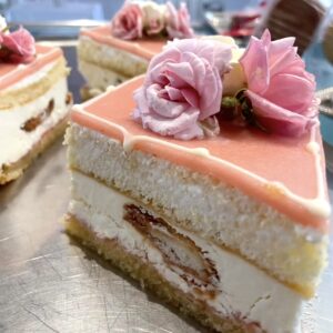 Mom's Diamond Cake Mother's Day Cake - The Andersen’s Danish Bakery & Restaurant  1106 State Street Santa Barbara