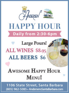 Happy Hour Santa Barbara Andersens