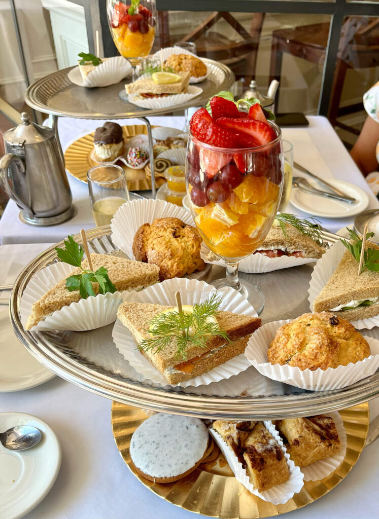 High Tea in Santa Barbara at Andersen's