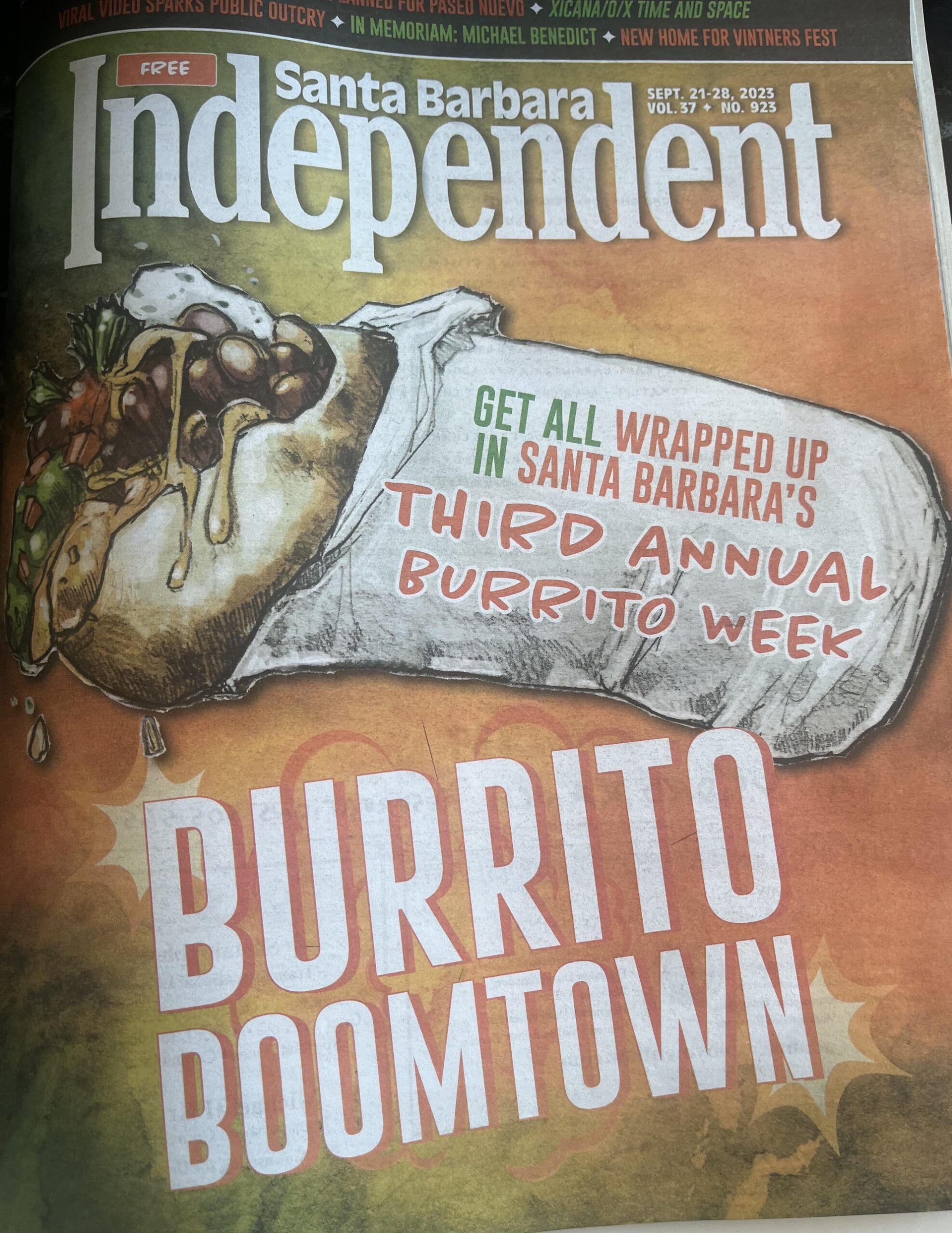 Santa Barbara Independent newspaper Burrito Week!