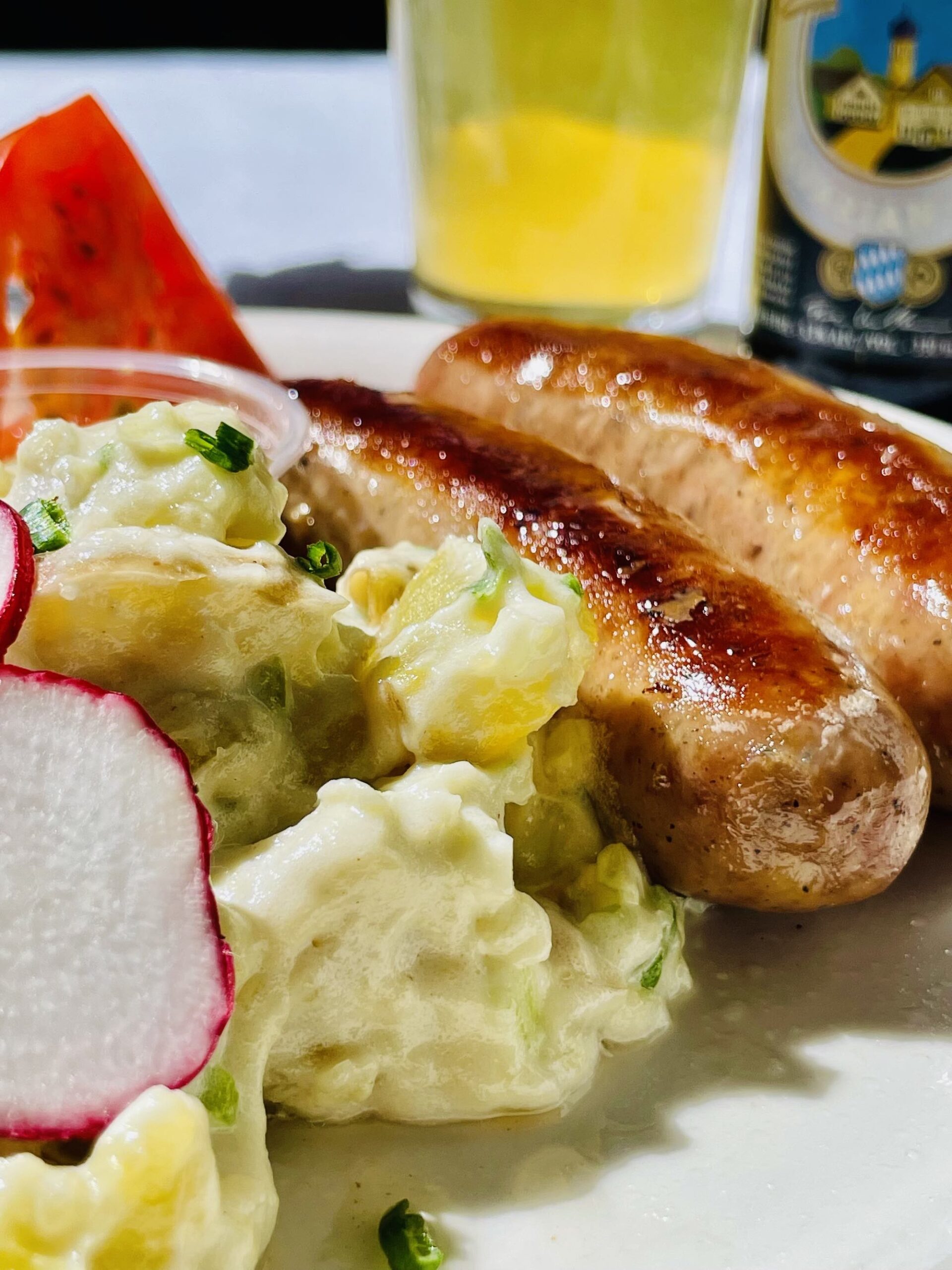 Oktoberfest German Sausage and Potato Salad in Santa Barbara