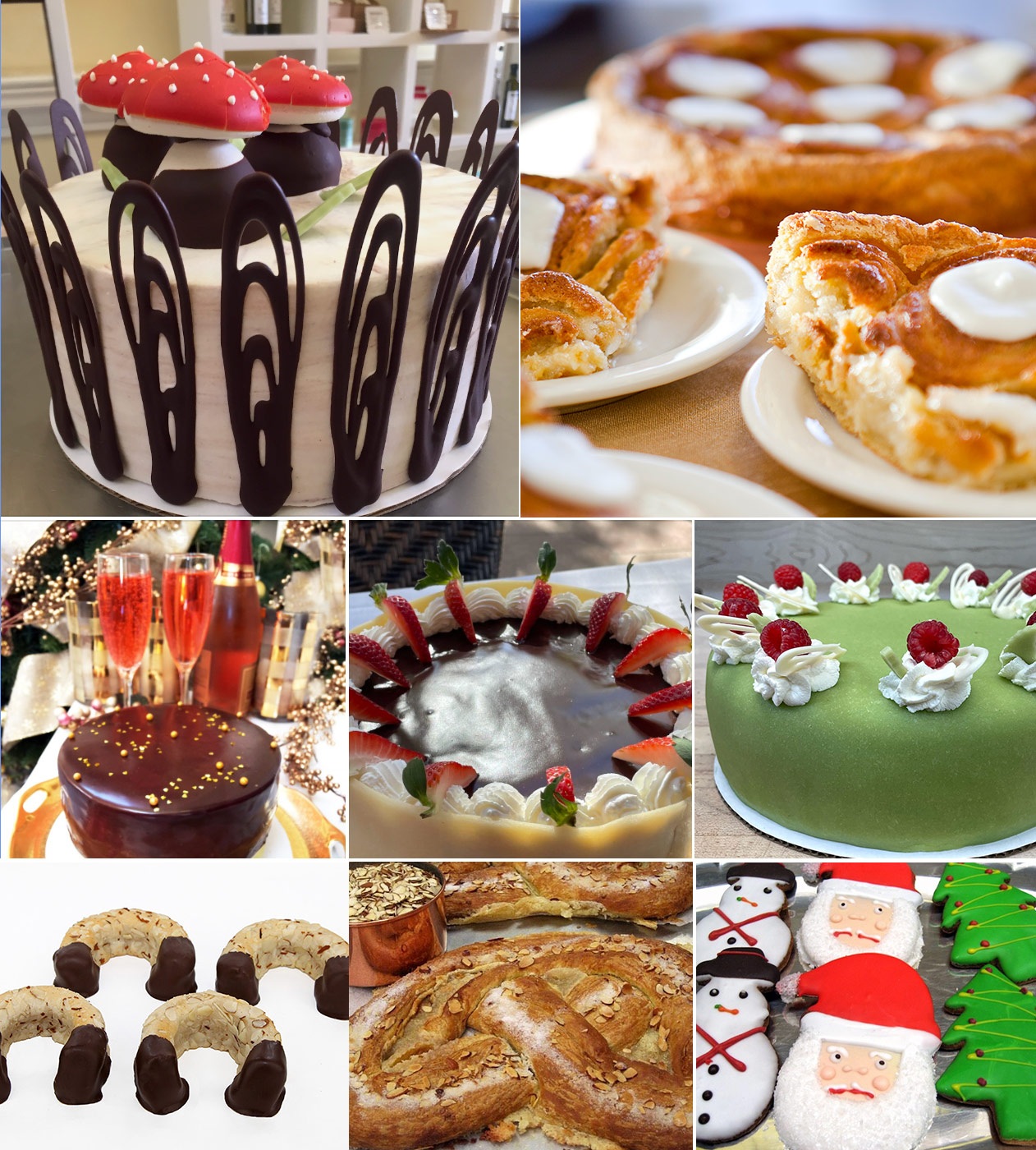 Christmas Desserts, Cakes, Pastry