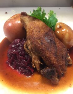 SCANDINAVIAN DUCK - The Andersen's Danish Bakery & Restaurant 1106 State Street Santa Barbara