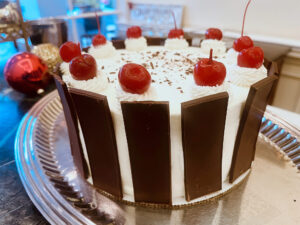 The Black Forest Cake - Andersen's Bakery in Santa Barbara