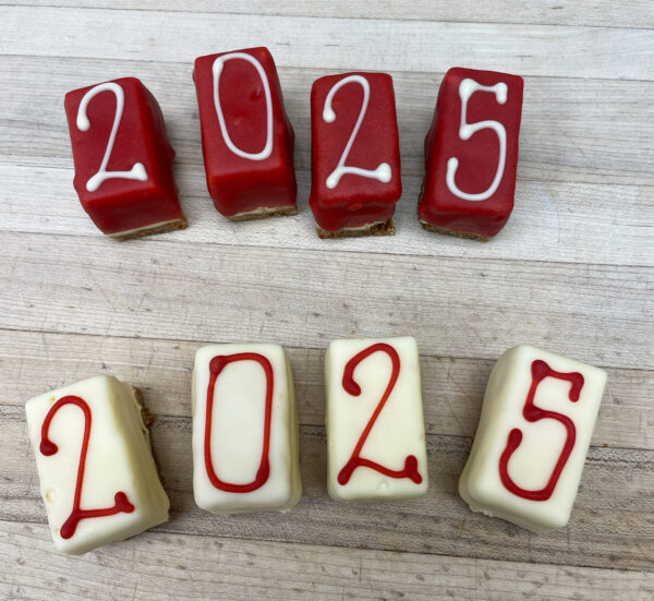 New Year's Cheesecake Bites for 2025