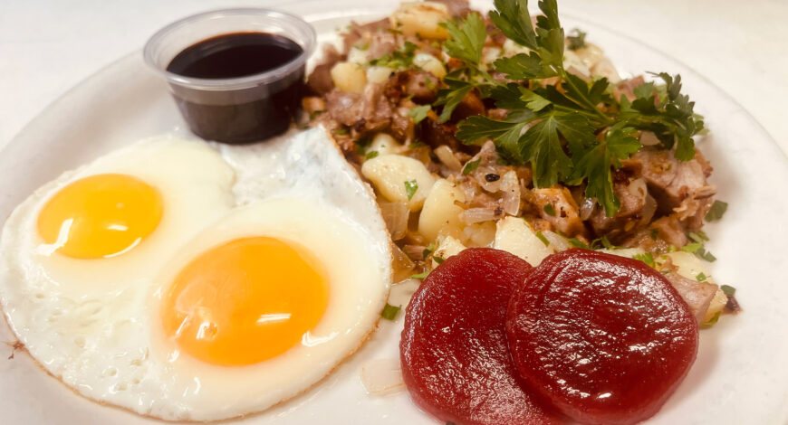 SCANDINAVIAN PORK HASH for Breakfast