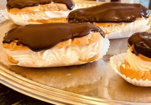 Chocolate Eclairs - The Andersen's Bakery in Santa Barbara