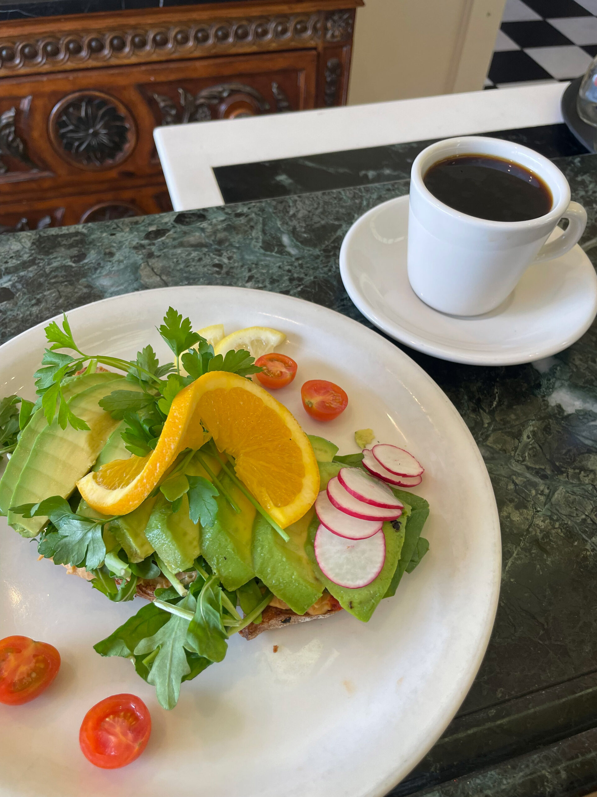 Avocado Toast - Andersens Santa Barbara