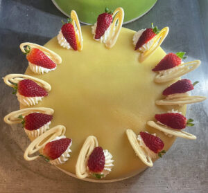 Natural Princess Cake - Marzipan Layer Cake - The Andersen’s Danish Bakery & Restaurant