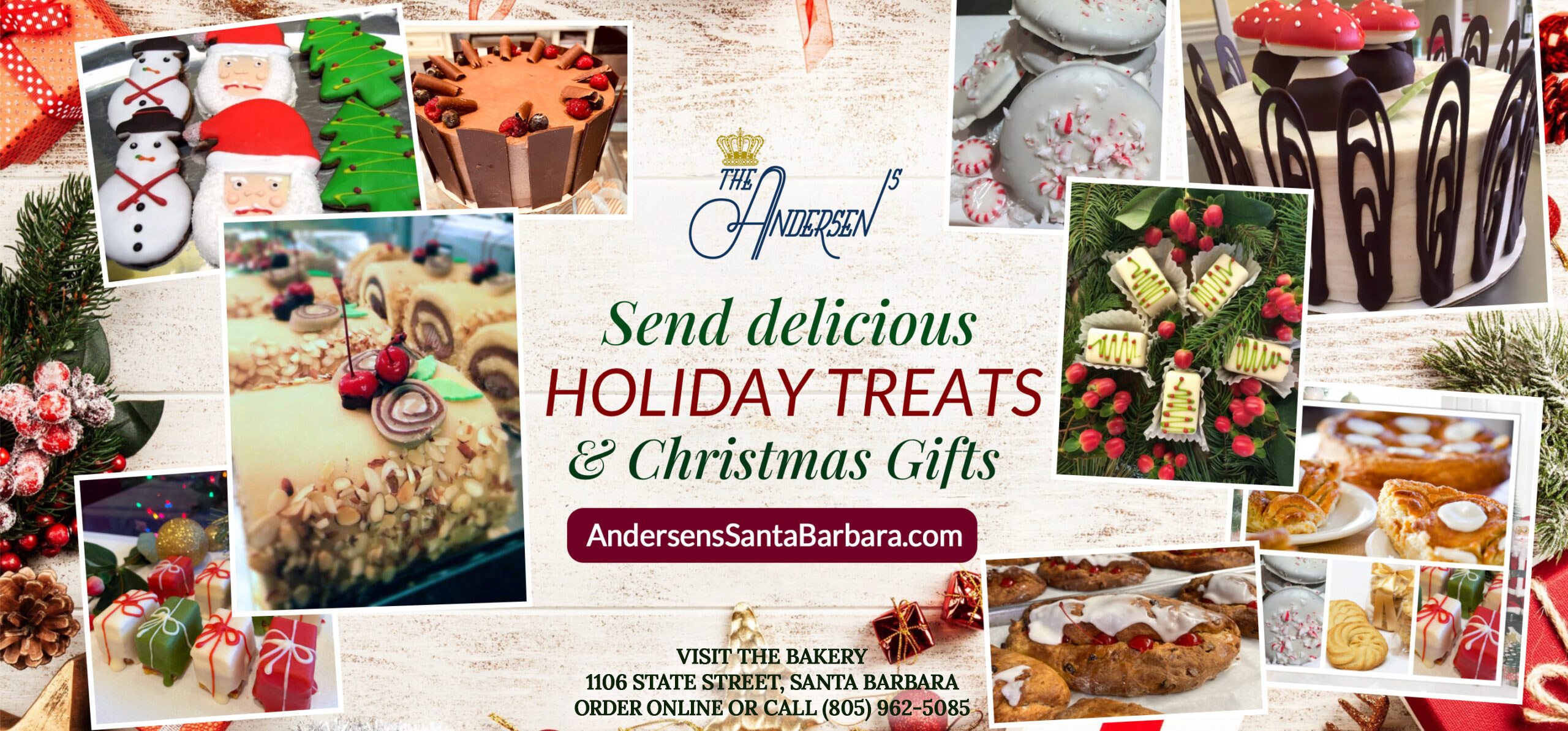 Christmas Gift at Andersen's Bakery in Santa Barbara