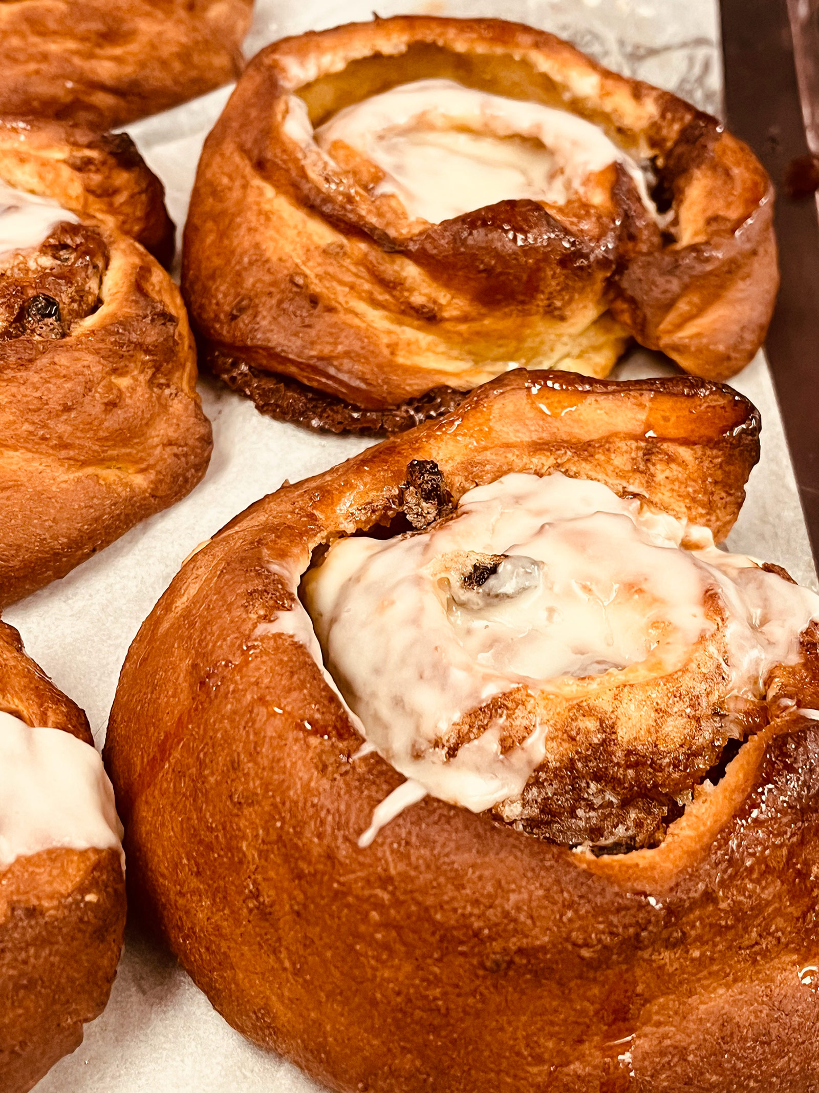 Cinnamon Rolls - Andersen's Bakery in Santa Barbara