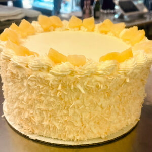 Pina Colada Tres Leches Cake
