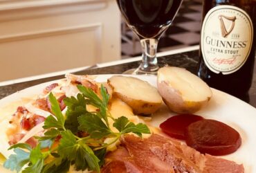 St. Patrick's Corned Beef & Cabbage at Andersen's in Santa Barbara