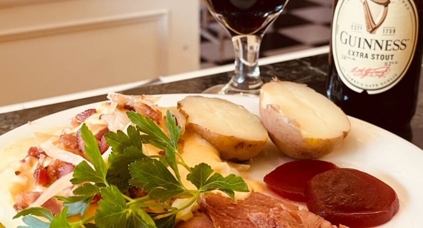 St. Patrick's Corned Beef & Cabbage at Andersen's in Santa Barbara