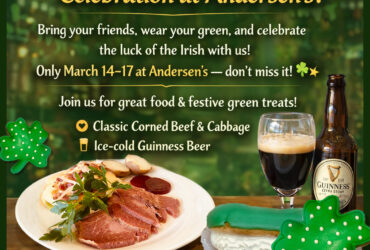 St. Patrick’s Day Celebration at Andersen’s in Santa Barbara