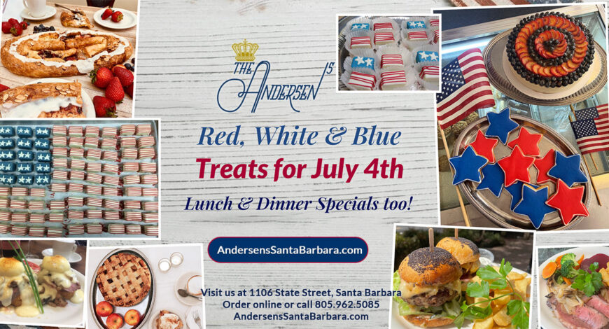 4th of July with Red, White & Blue Treats