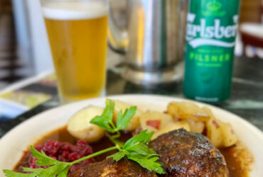 Frikadeller for Lunch and Dinner at Andersen's in Santa Barbara