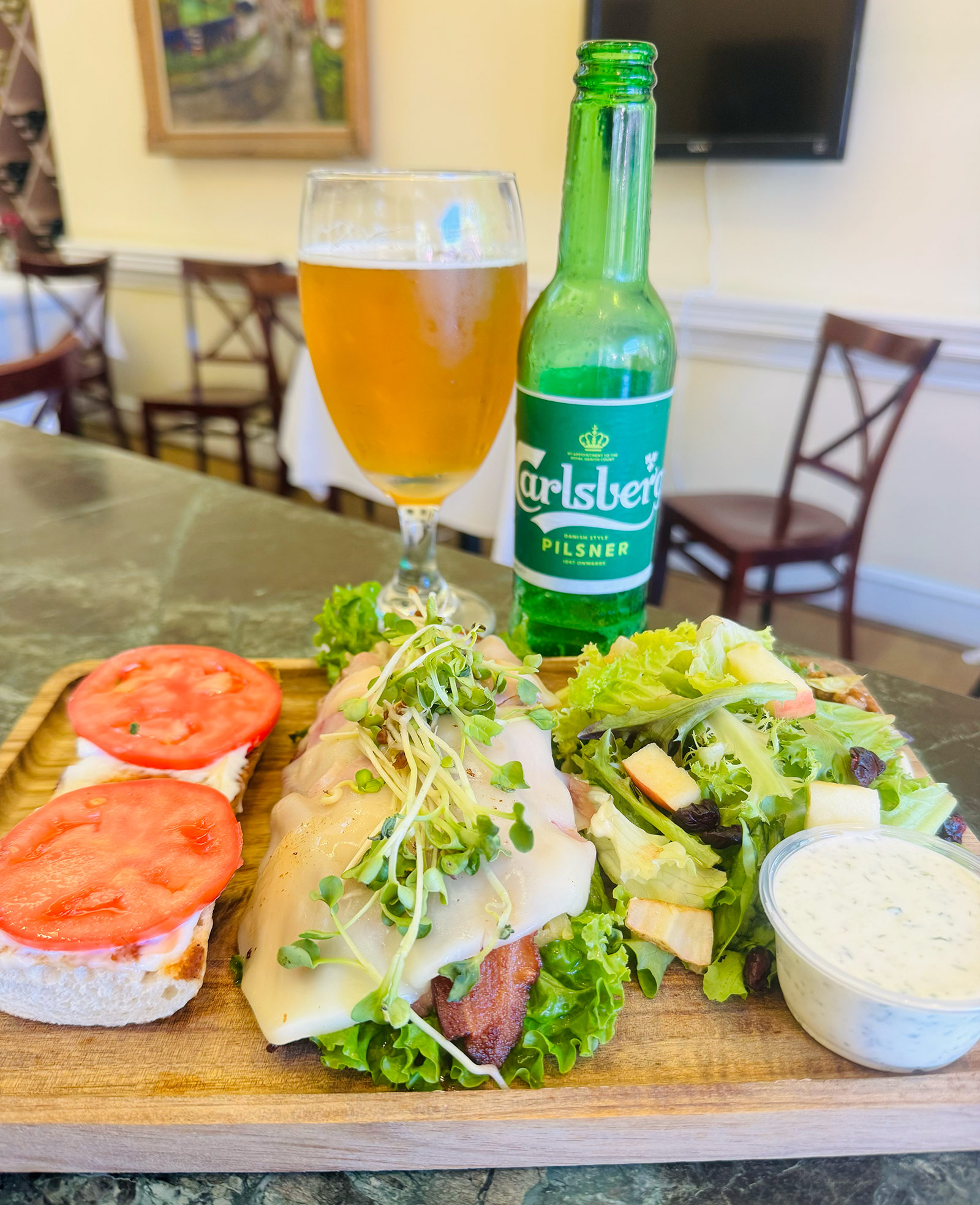 Ham Cheese Pineapple Melt - Lunch and Dinner at Andersen's