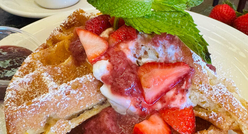 The Honest Waffle - Breakfast at Andersen's