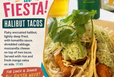 Halibut Tacos for Fiesta Santa Barbara