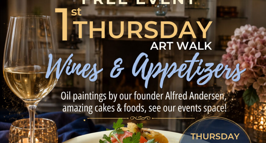Free Event 🎉 1ST THURSDAY ART WALK in Santa Barbara on September 3 at The Andersen’s 